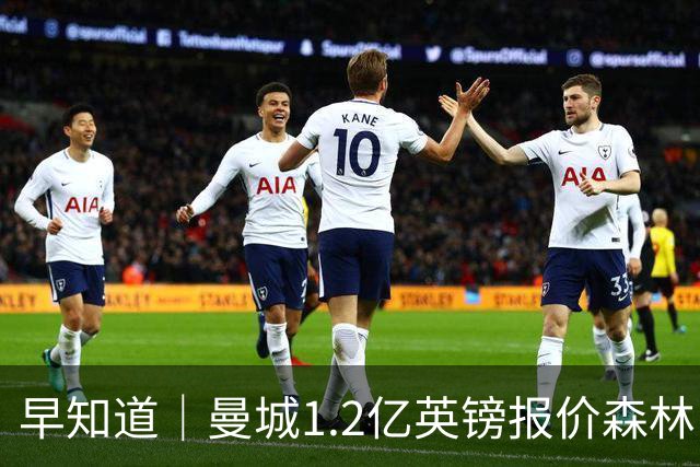 早知道｜曼城1.2亿英镑报价森林中场安德森